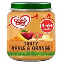 Cow & Gate Tasty Apple & Orange From 4-6m Onwards 125g