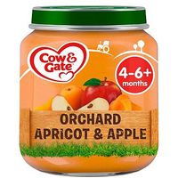 Cow & Gate Orchard Apricot & Apple From 4-6m Onwards 125g