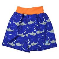 Splash About Happy Nappy Board Swim Shorts Shark Orange (X Large) - 12-24 Months