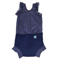 Splash About Swimming Happy Nappy Costume Navy (X Large) 12-24 Months