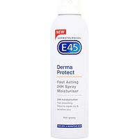 E45 Dermatological Derma Protect Fast Acting 24H Spray Moisturiser 200ml