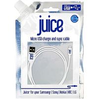 Juice Micro USB Data Cable -White