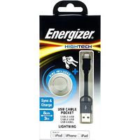 Energizer Lightning Pocket Cable 8cm Black