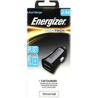 Energizer In Car Charger Adapter 2.4A 2 X USB Black