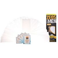 ZEOS For Men Paper Waxing Strips Refill + 6 Wipes