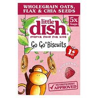 Little Dish Go Gos 5 X 25g - Raspberry
