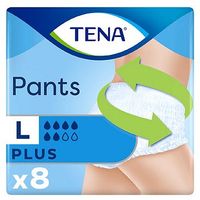 TENA Pants Plus Large - 8 Pants