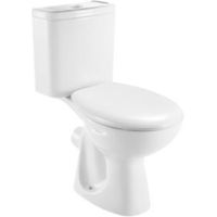 Plumbsure Truro Contemporary Close-Coupled Toilet With Standard Close Seat