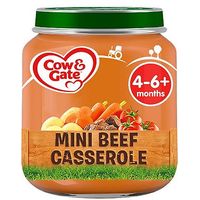 Cow & Gate Mini Beef Casserole From 4-6m Onwards 125g