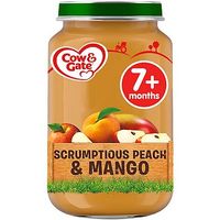 Cow & Gate Scrumptious Peach & Mango From 7m Onwards 200g