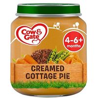 Cow & Gate Creamed Cottage Pie From 4-6m Onwards 125g