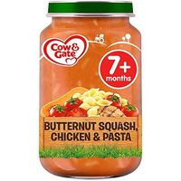 Cow & Gate Butternut Squash, Chicken & Pasta From 7m Onwards 200g