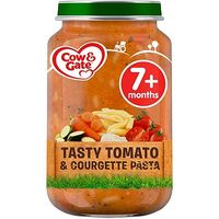 Cow & Gate Tasty Tomato & Courgette Pasta From 7m Onwards 200g