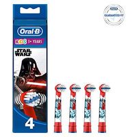 Oral-B Kids Replacement Toothbrush Heads X4 Disney Star Wars