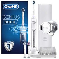 Oral-B GENIUS 8000 SilverElectric Toothbrush Powered By Braun