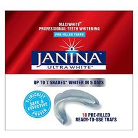 Janina Ultrawhite Maxiwhite Professional Teeth Whitening Pre-filled Trays 10s