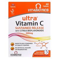 Vitabiotics Ultra Vitamin C Sustained Release With Citrus Bioflavanoids - 120 Tablets