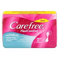 Carefree FlexiComfort With Fresh Scent 40 Pantyliners