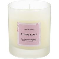 Boots Home Fragrance Large Suede Rose Scented Candle