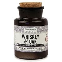 Vineyard Hill Whiskey And Oak Apothecary Candle