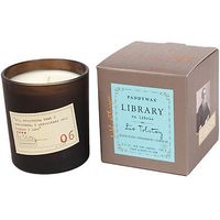 Paddywax Library Leo Tolstoy Boxed Candle 6.5oz