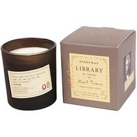 Paddywax Library Mark Twain Boxed Candle 6.5oz