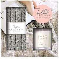 Zoella Lazy Days Fragranced Candle & Socks