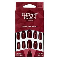 Elegant Touch After Dark Nails - Steel The Night