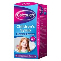 CalCough Children's Syrup Blackcurrant Flavour 1+ 125ml