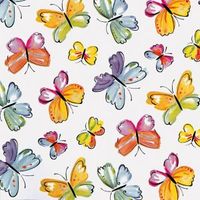 D-C-Fix Butterflies Multicolour Self Adhesive Film (L)2m (W)45cm