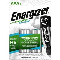 Energizer Extreme Recharge Battery AAA X 4