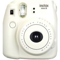 Fujifilm Instax Mini 8 White Camera Plus 10 Instant Film Shots