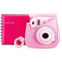 Fujifilm Instax Mini 8 Instant Camera Accessory Kit Pink