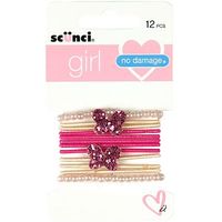 Scunci Girl Decorative Elastics 12s