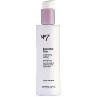 No7 Beautiful Skin Cleansing Lotion Normal/dry 200ml