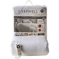 Sleepwell By Dreamland Luxurious Cotton Heated Duvet - Single