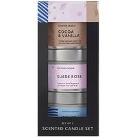 Boots Home Fragrance Scented Candle Trio