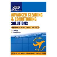 Boots Pharmaceuticals Advanced Cleaning & Conditioning Solution Travel Pack