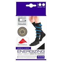 Neo G Energizing Daily Wear Men's Socks Black - Medium