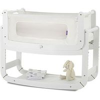 SnuzPod Bedside Crib 3-in-1 White With Mattress