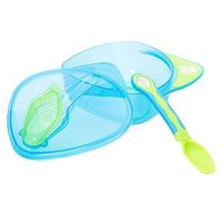 Vital Baby On The Go Weaning Set - Blue