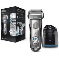 Braun Series 7 7898cc Wet & Dry Electric Shaver With Clean & Charge System - Silver