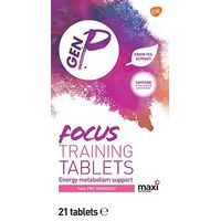 Gen P Focus Training Tablets - 21 Tablets