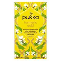 Pukka Organic Turmeric Gold 20 Herbal Tea Bags 36g