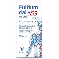 Fultium Daily D3 Drops - 15ml