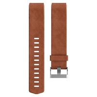 Fitbit Charge 2 Leather Accessory Band - Brown Small