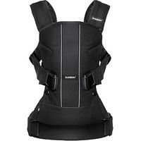 BABYBJRN Baby Carrier One, Black, Cotton Mix