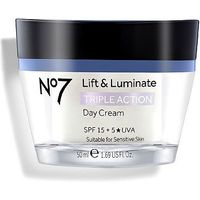 No7 Lift & Luminate Triple Action Day Cream SPF 15 50ml