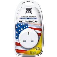 Go Travel UK To USA, Canada And South America Adaptor