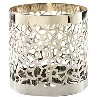 Yankee Candle Fragrance Spheres Holder Matrix Brushed Silver